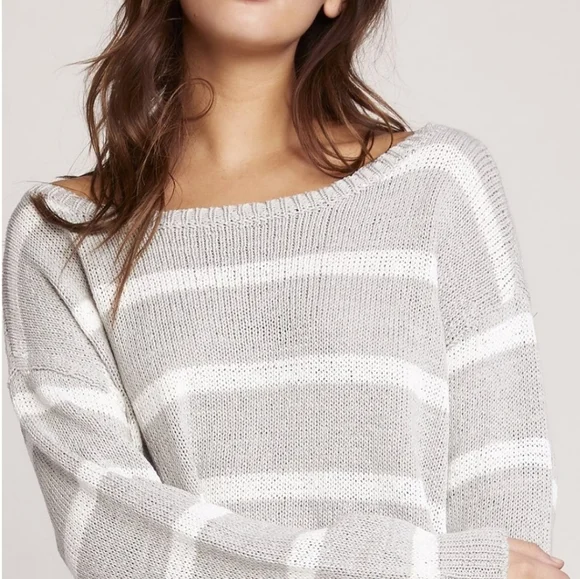 BB DAKOTA Striped knit Cotton Sweater - Picture 5 of 15